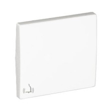 Tecla blanca para pulsador con símbolo de campana Efapel 50605 T BR Apolo 5000