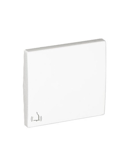 Tecla blanca para pulsador con símbolo de campana Efapel 50605 T BR Apolo 5000