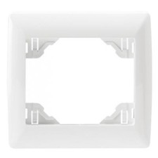 Marco 1 elemento Efapel Sirius 70 color blanco 70910 T BR