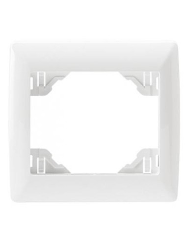 Marco 1 elemento Efapel Sirius 70 color blanco 70910 T BR