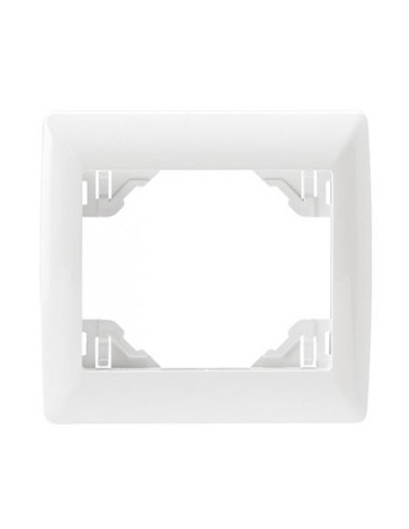 Marco 1 elemento Efapel Sirius 70 color blanco 70910 T BR