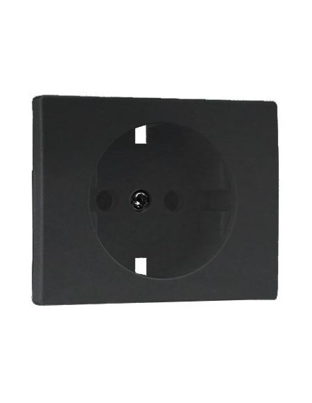 Tapa para enchufe schuko Sirius 70 Efapel 70632 T AT antracita