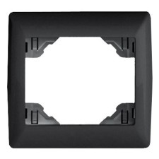 Marco de 1 elemento antracita 70910 T AT Efapel Sirius 70