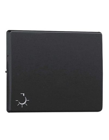 Tecla para pulsador símbolo de luz Efapel antracita 70607 T AT Sirius 70