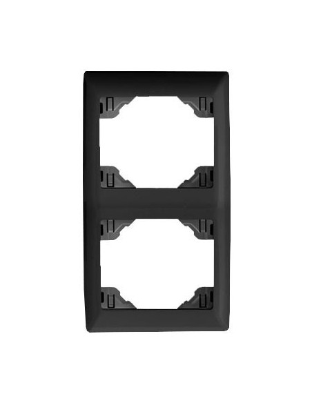 Marco 2 elementos vertical Efapel Sirius 70 antracita 70922 T AT