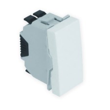 Cruzamiento estrecho Efapel 45050 SBR Quadro 45 blanco