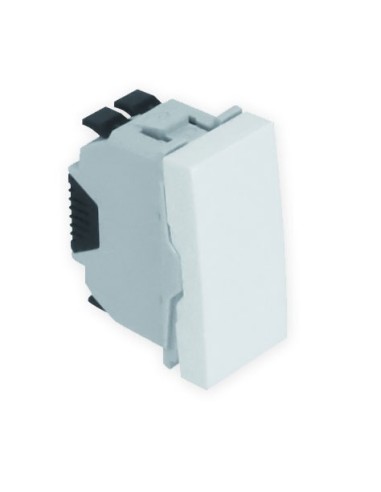 Cruzamiento estrecho Efapel 45050 SBR Quadro 45 blanco