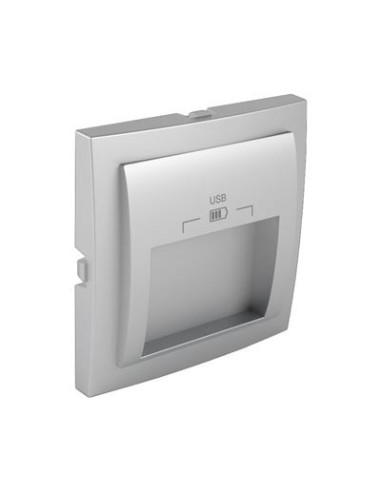 Tapa cargador USB Efapel 90673t al Logus 90 aluminio