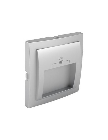 Tapa cargador USB Efapel 90673t al Logus 90 aluminio