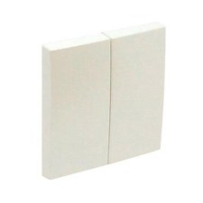 Tecla doble cruzamiento Efapel 90614 TGE hielo