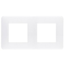 Marco 2 elementos blanco Efapel Latina 42920 T BR