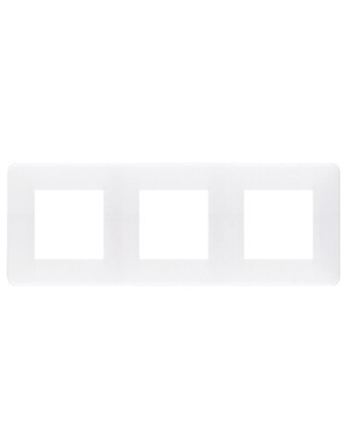 Marco 3 elementos blanco Efapel Latina 42930 T BR