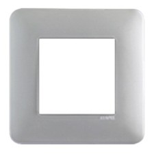 Marco 1 elemento alumino Efapel Latina 42910 T AL