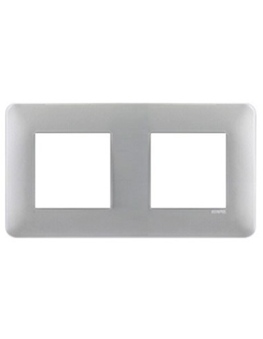 Marco 2 elementos aluminio Efapel Latina 42920 T AL