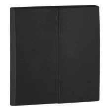 Tecla doble Efapel Negro Mate 90611t pm Logus 90