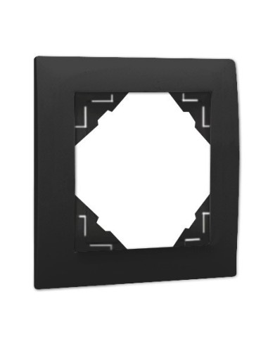 Marco 1 elemento Negro Mate Efapel 90910t pm Logus 90