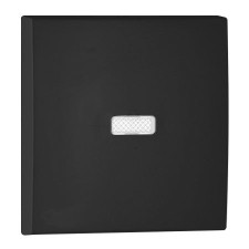 Tecla con piloto Efapel Negro Mate 90602t pm Logus 90