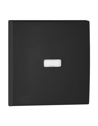Tecla con piloto Efapel Negro Mate 90602t pm Logus 90