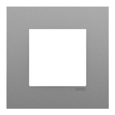 Marco simple Efapel 45910 T AL Quadro 45 aluminio