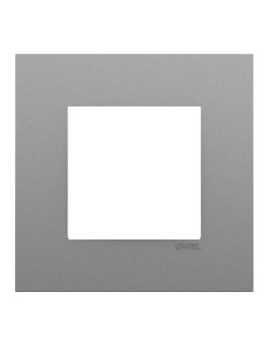 Marco simple Efapel 45910 T AL Quadro 45 aluminio