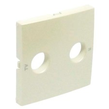 Tapa toma de antena multimarcas Efapel 90686 T PE Perla