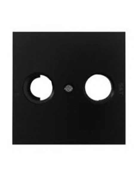 Tapa toma antena Negro Mate Efapel Logus 90686t pm