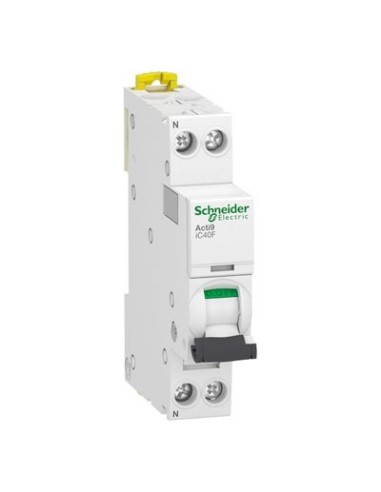 Interruptor Schneider A9P53625 automático 25A Acti9 iC40 1P+N