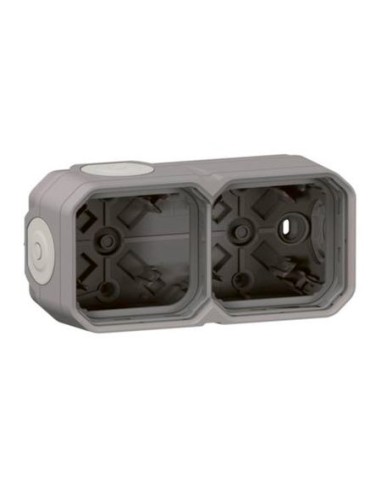 Marco Legrand Plexo 069672L superficie 2 elementos gris