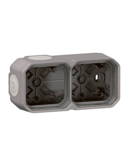 Marco Legrand Plexo 069672L superficie 2 elementos gris