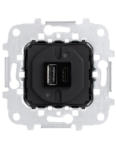 NIESSEN SKY 8185.1 Cargador USB tipo A+C 18W 230V