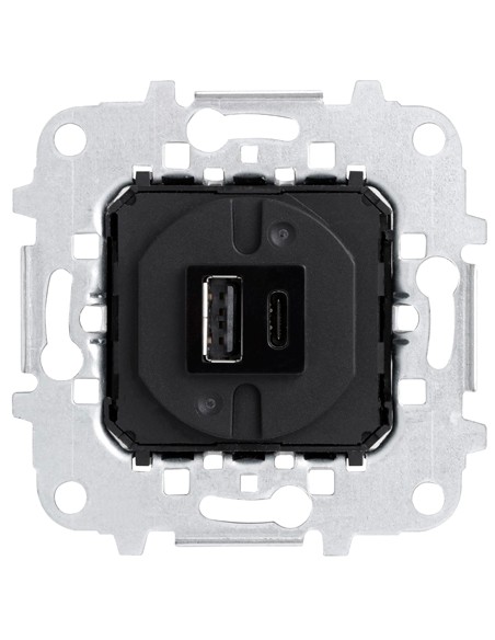 NIESSEN SKY 8185.1 Cargador USB tipo A+C 18W 230V