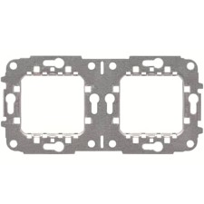 Niessen Zenit N2272.9 Bastidor 2 elementos sin garras para caja universal