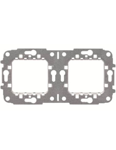 Niessen Zenit N2272.9 Bastidor 2 elementos sin garras para caja universal