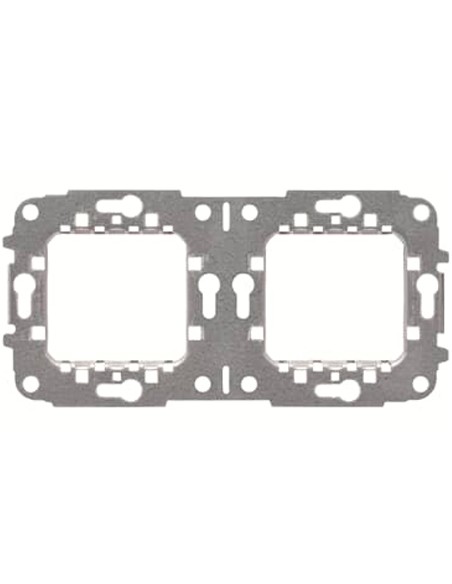 Niessen Zenit N2272.9 Bastidor 2 elementos sin garras para caja universal