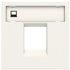 Niessen Zenit N2218.1 BL Tapa conector RJ45 módulo ancho blanco