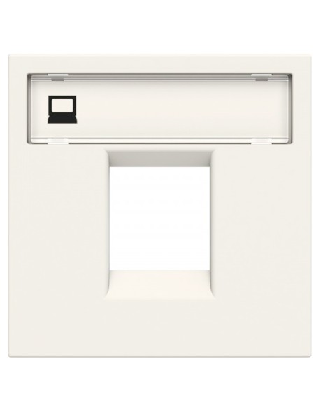 Niessen Zenit N2218.1 BL Tapa conector RJ45 módulo ancho blanco
