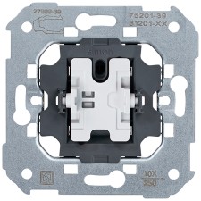 Conmutador 10AX Simon 75201-39 con embornamiento rápido