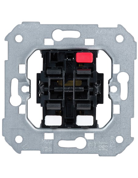 Doble interruptor 10AX Simon 75398-39 sistema embornamiento rápido