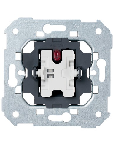 Interruptor unipolar Simon 75104-39 con piloto
