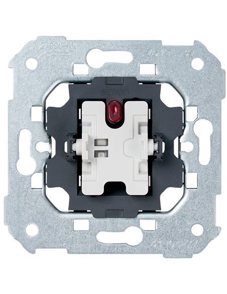 Interruptor unipolar Simon 75104-39 con piloto