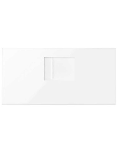 SIMON 10000005-130 Tapa voz y datos con guardapolvo 1 conector RJ45 blanco brillante SIMON 100
