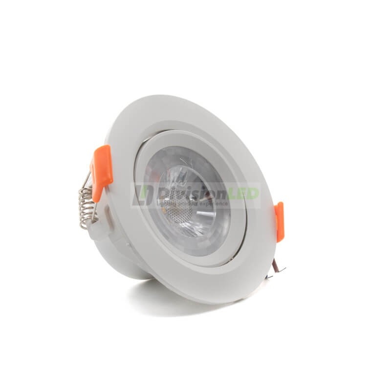 milagro Asombro Descuidado Foco downlight LED 7W blanco-¡Descúbrelo en 360°! - DivisionLED