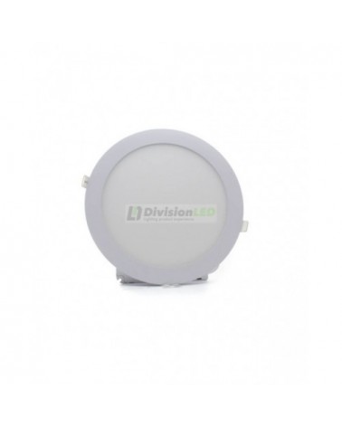 Slim Downlight LED redondo blanco 20W- ¡imagen en 360°! - DivisionLED