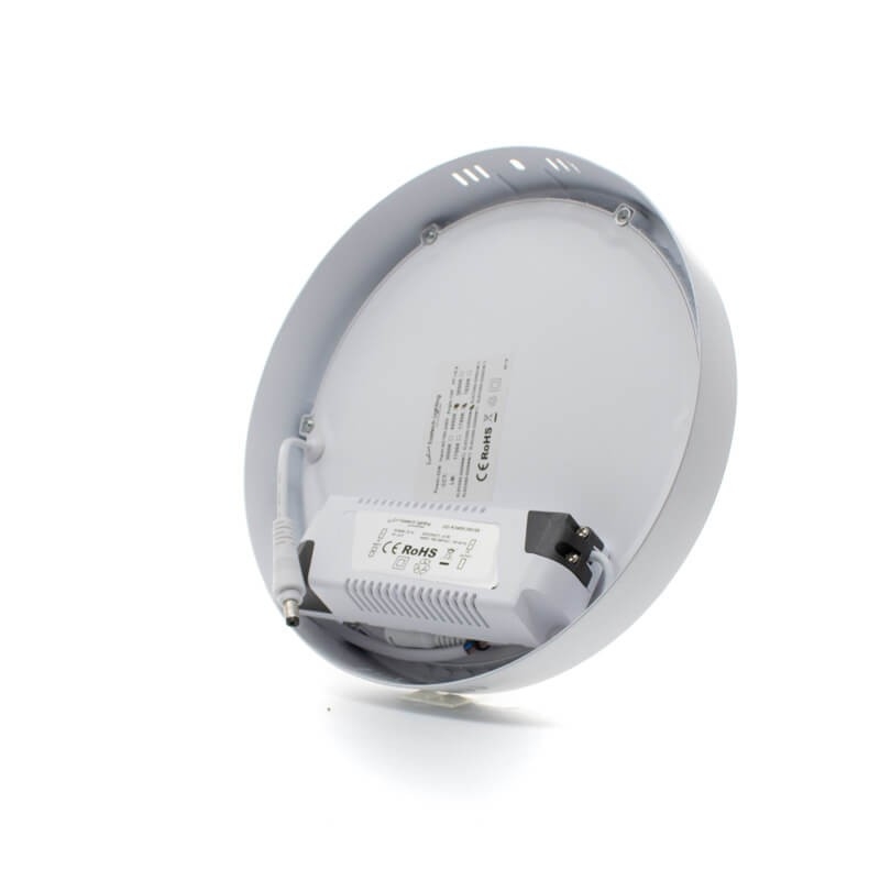 Downlight LED superficie redondo blanco 25W - ¡en 360°! - DivisionLED