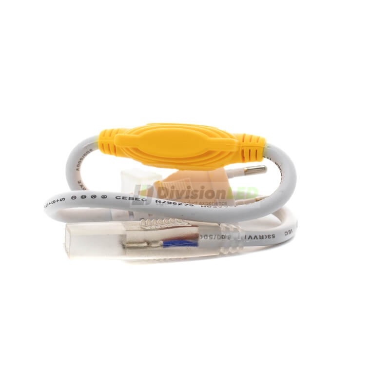 Rectificador tira LED 220V SMD5050 7.2W/m - ¡en 360°! - DivisionLED