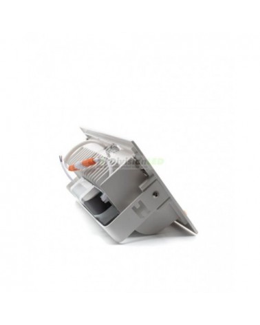 Foco proyector rectangular 40W empotrable- ¡en 360°! - DivisionLED