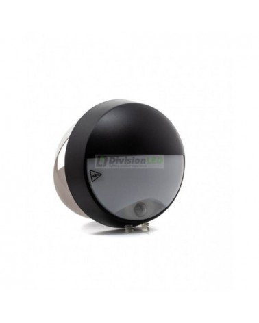 Plafón circular exterior sensor 10W IP54 - ¡imagen en 360°! - DivisionLED