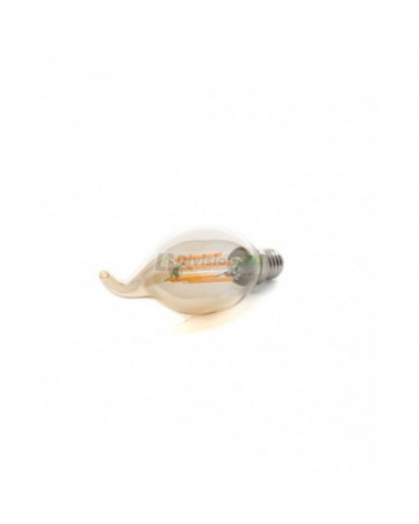 Bombilla LED filamento llama E14 - ¡descúbrela en 360°! - DivisionLED