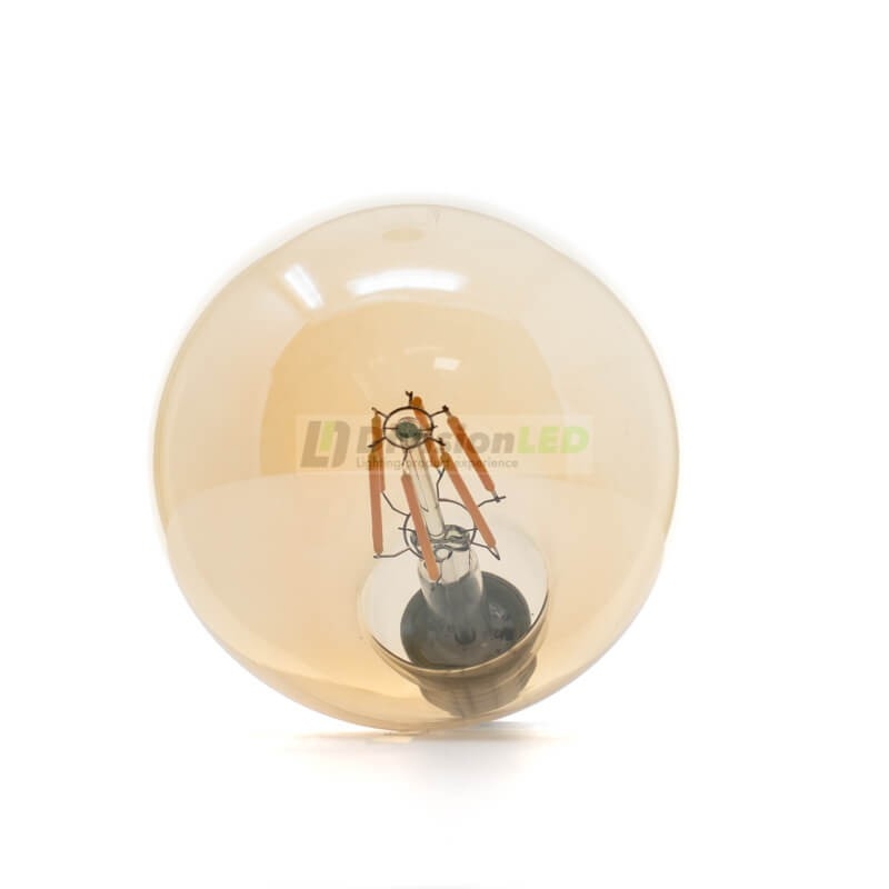 Bombilla LED filamento globo E27 G95 - ¡imagen en 360°! - DivisionLED