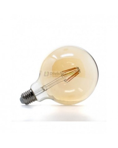Bombilla LED filamento globo E27 G125 - ¡imagen en 360°! - DivisionLED